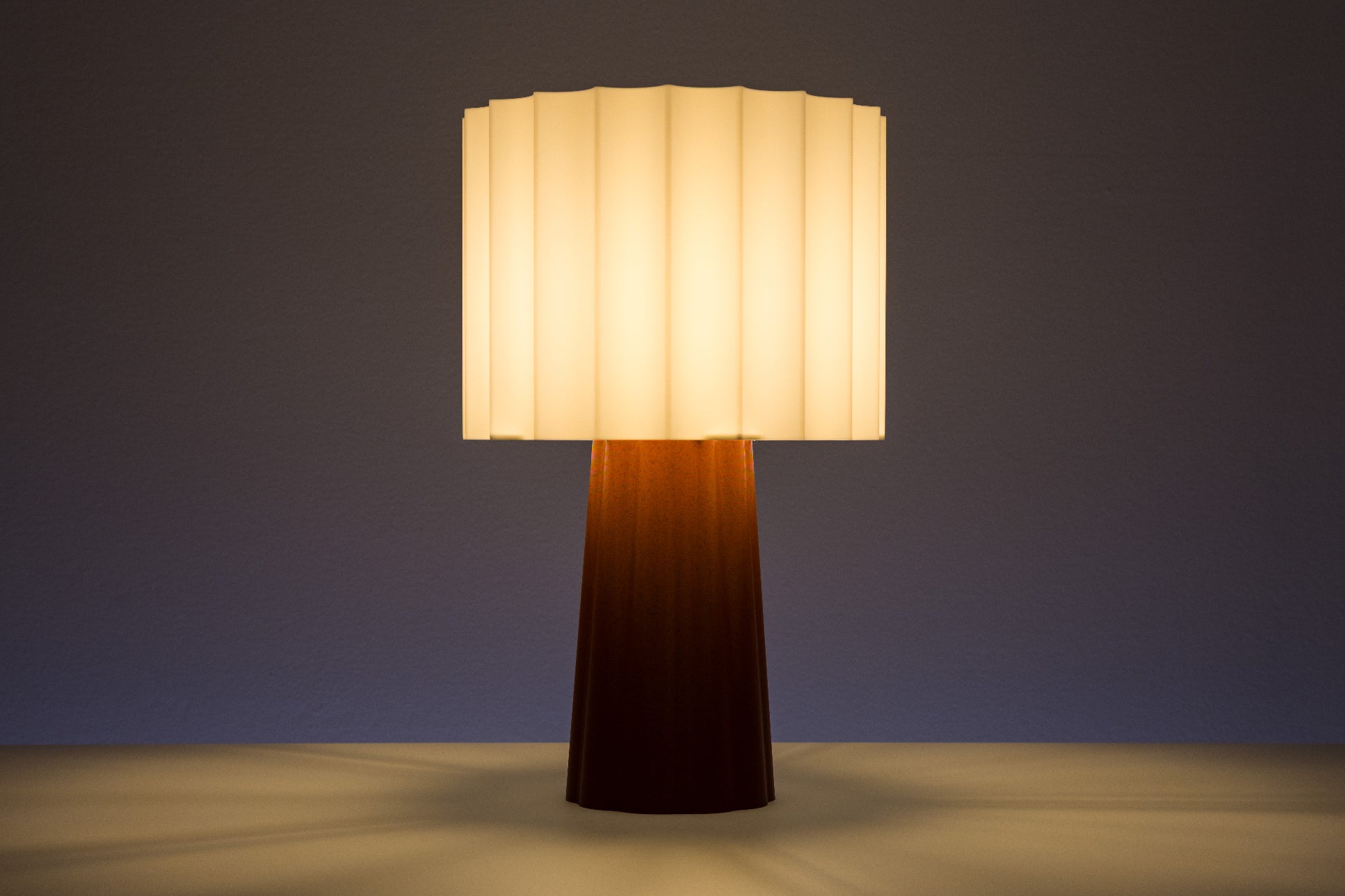 Lampada Eclipse accesa