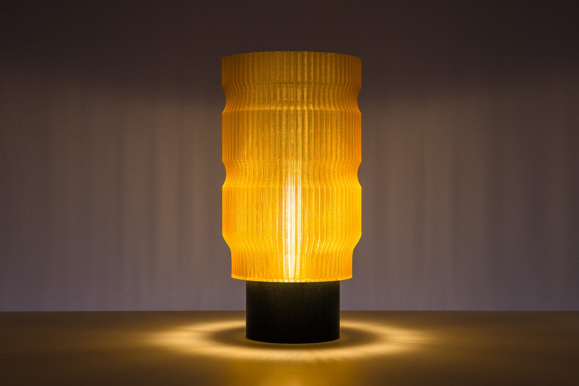 Lampada Onda Alta accesa